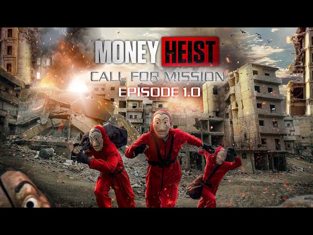 MONEY HEIST vs POLICE in REAL LIFE ll CALL FOR MISSION 1.0 ll (Epic Parkour Pov Chase)