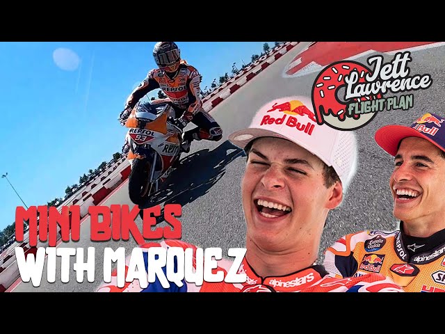 The Donut Bet with Marc Marquez in Austin | Jett Lawrence Flight Plan Ep. 3