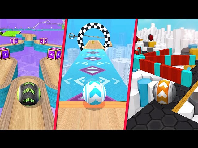 Going Balls VS Sky Rolling Ball VS GYRO BALLS/GyroSphere Trials All Levels Gameplay/Walkthrough #2