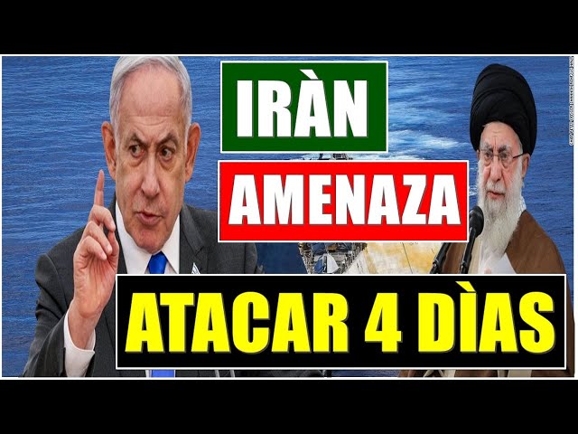 🔴ÙLTIMA HORA  IRÀN AMEN4ZA CON ATACAR 4 DIAS A ISRAEL🔴 LA TENSIÒN ES TOTAL EN ORIENTE MEDIO News.