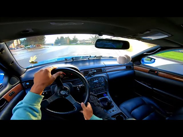 Manual SC300 Street Drifting COFFEE RUN !!