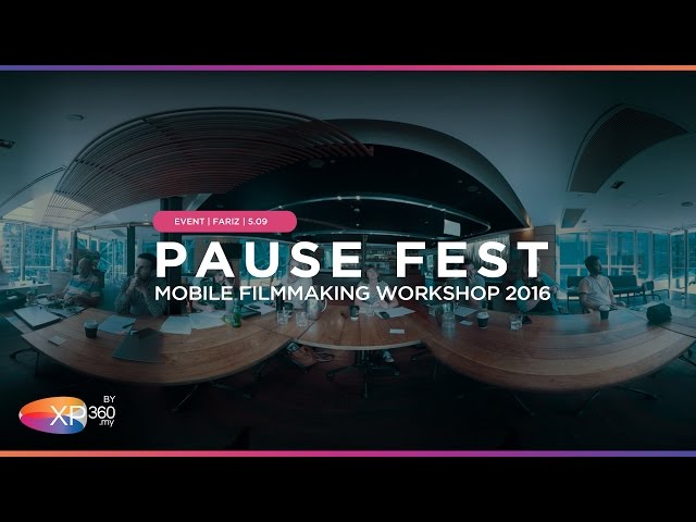 Pause Fest Mobile Filmmaking Workshop 2016