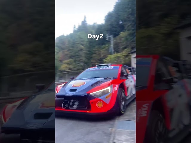 Ott Tanak starting | 🇯🇵 Rally Japan 2024 ラリージャパン