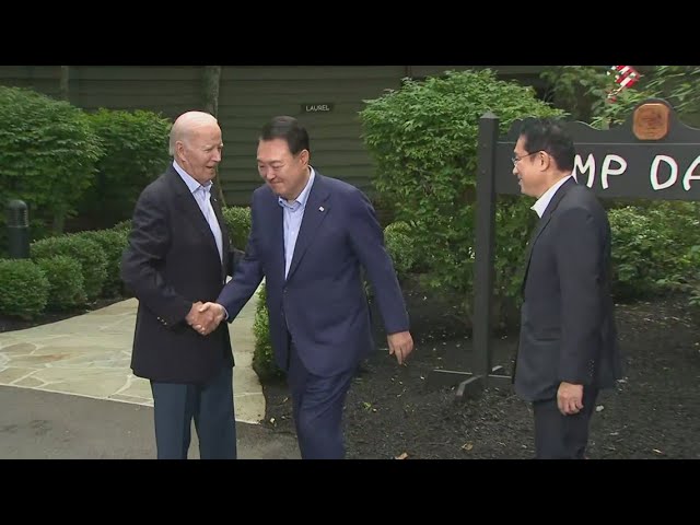 Biden hosts summit at Camp David