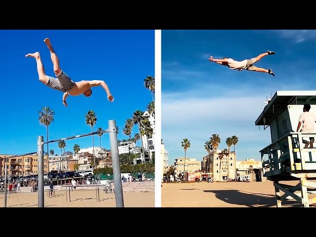 Next Level Freerunning / Best Parkour & Flips of Erik Mukhametshin