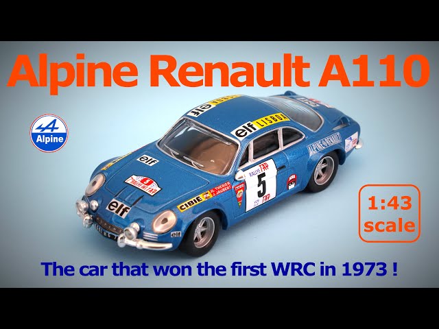 Alpine Renault A110 - 1/43 Scale model car - DieCast & Cars