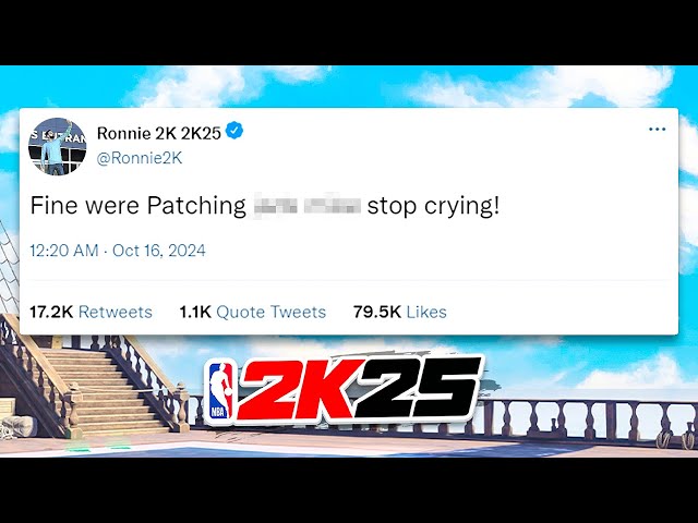 NBA 2K25 PATCH 2 is...