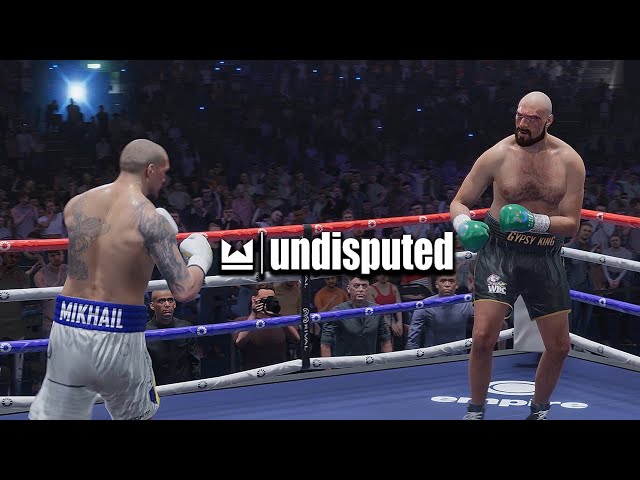 Brand New Undisputed PS5 Gameplay! Trying To Beat Usyk Using Fury On The Hardest Difficulty!