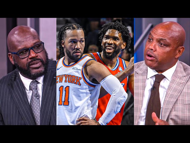 Inside the NBA reacts to Knicks vs 76ers Highlights