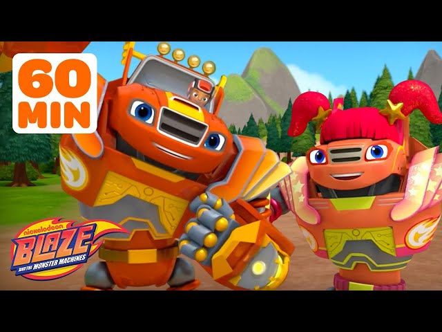 60 MINUTES of Blaze's Best FAMILY Races & Adventures! ❤️ | Blaze and the Monster Machines