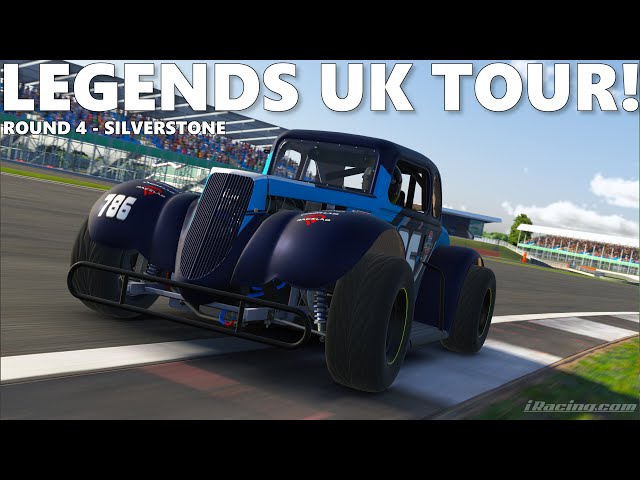 10 wide anyone?! | iRacing Legends League UK Tour - LIVE | Round 4 Silverstone