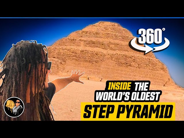 Virtual Guide Inside Step Pyramid Egypt 360° VR Immersive Virtual Reality Experience