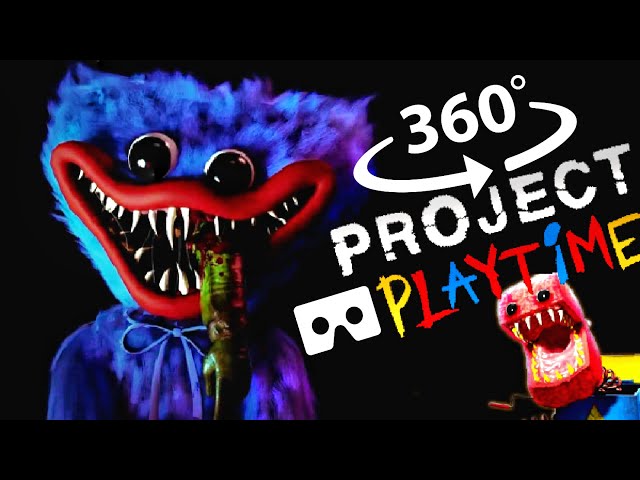 360° Project Playtime is OUT! We Can Play as HUGGY?! in VR