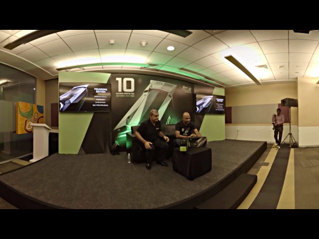 NVIDIA - GEFORCE GTX1080 Product Launch in 360-VR