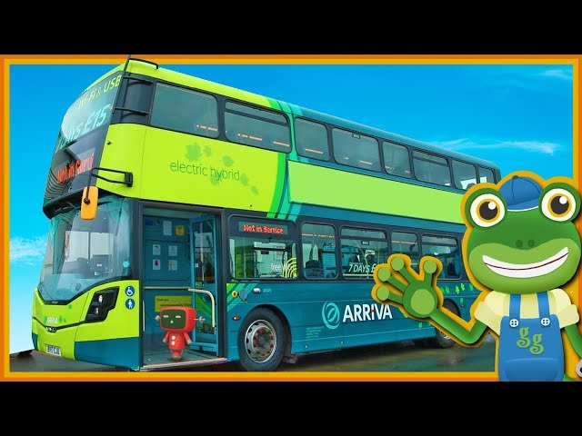 Double Decker Bus Videos For Children | Gecko's Real Vehicles