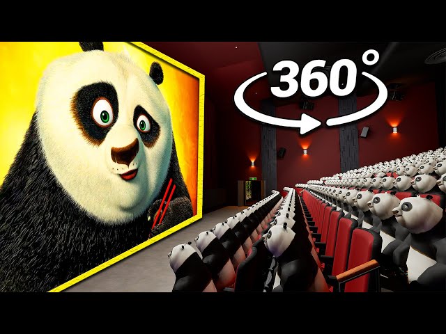 KUNG FU PANDA 4 - CINEMA HALL | 4K VR 360° Video