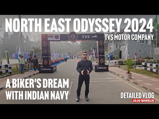 North East Odyssey 2024: A Biker's Dream in Shillong! with TVS Motor company and Indian Navy