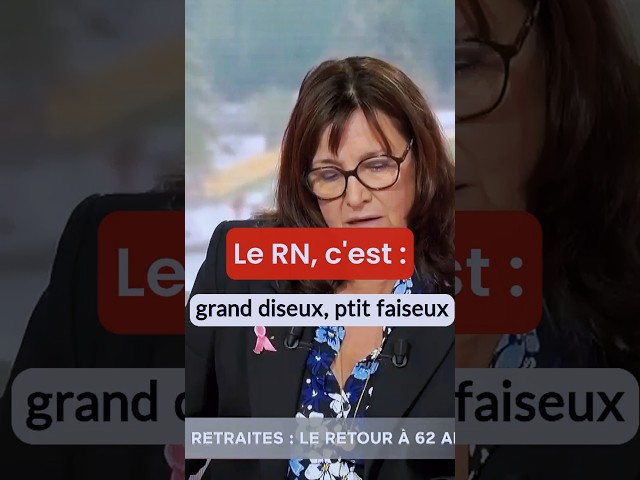 Le RN c'est grand diseux, ptit faiseux ! Ils n'ont jamais manifesté contre la réforme des retraites