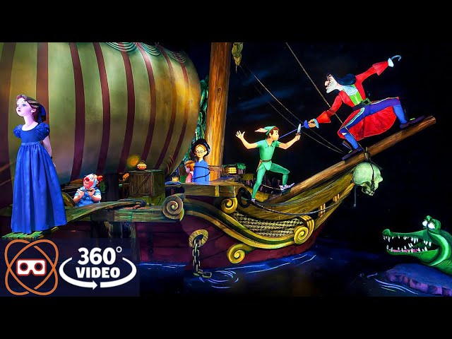 [360] Disneyland Paris Peter Pan Ride - Classic Peter Pans Flight