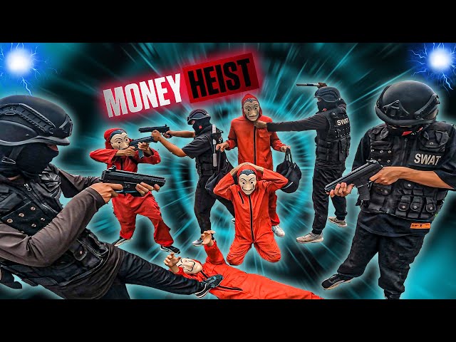 MONEY HEIST vs POLICE Action Chase 2.0 POV (BELLA CIAO REMIX) | Epic Parkour POV Chase