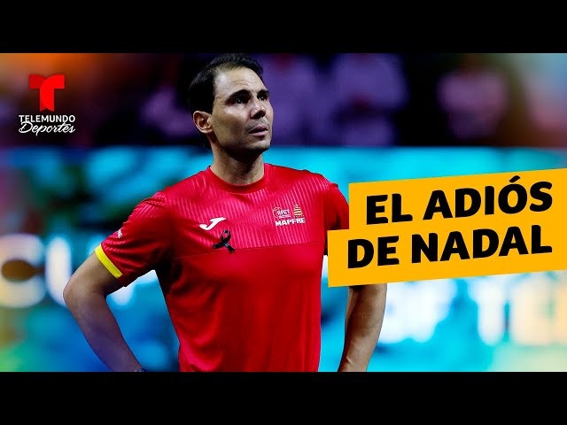 Rafa Nadal y el emotivo homenaje por su inesperado adiós del tenis | Telemundo Deportes