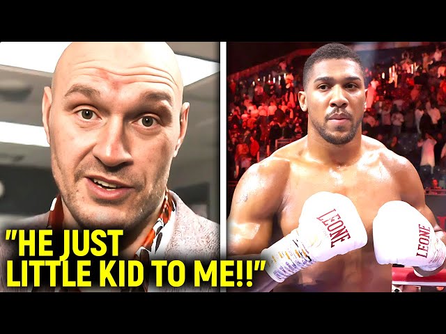 SHOCKING: Tyson Fury WARNS Anthony Joshua Ahead Of Fight