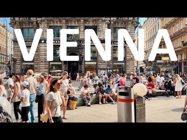 Vienna Walk City Center, July 2024 | 4K HDR