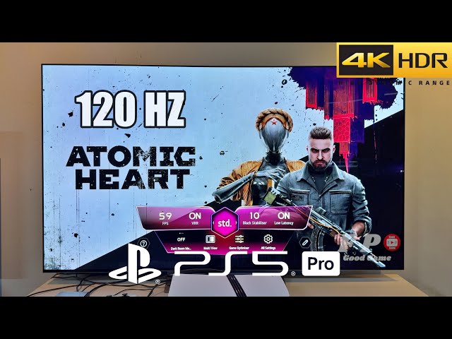 Atomic Heart PS5 Pro Gameplay With LG Oled TV 4K (120HZ Mode)