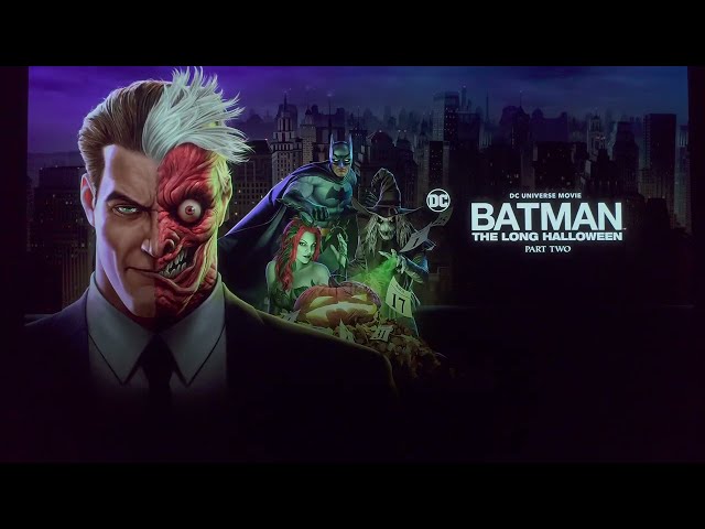 BATMAN: THE LONG HALLOWEEN (2021) - Part Two - Blu-ray Movie menu walkthrough