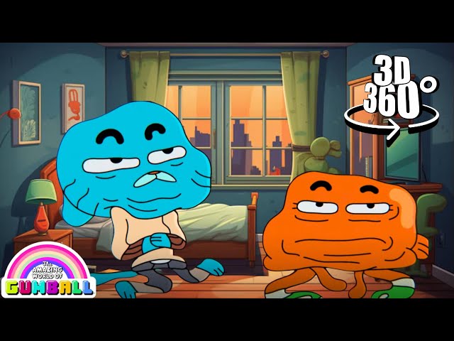 360° VR The Amazing World of Gumball: SUPER LAZY Competition!