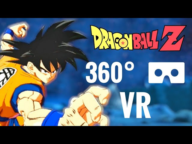 VR video 360 Dragon Ball Z Goku FighterZ like Street Fighter & Tekken 360° Virtual Reality