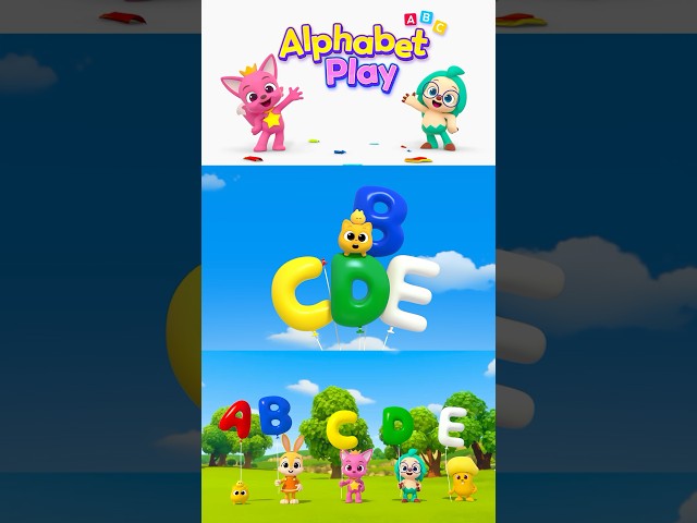 Let's Sing ABC Song Together 🎈! Learn ABC! #Hogi #shorts