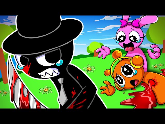 Incredibox Sprunki Animation | BLACK'S SAD ORIGIN STORY! Oren, Pinki Vs Black | Slime Cat