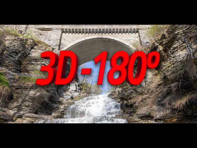 MOST 3D Video EVER 2023 - 180º 3D VR of Ithaca Gorges - part of 'Focal Distance'