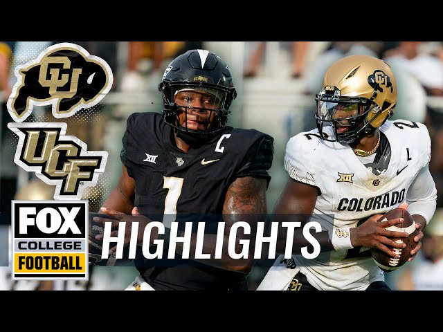 Colorado Buffaloes vs. UCF Knights Highlights | FOX College Football