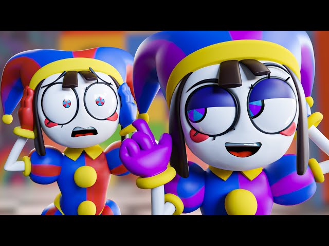 POMNI has a TWIN SISTER?! The Amazing Digital Circus Animation