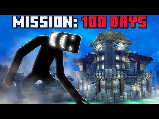 Surviving Minecraft’s DEADLIEST Scary Mods for 100 Days in Hardcore #5... Cant Breathe