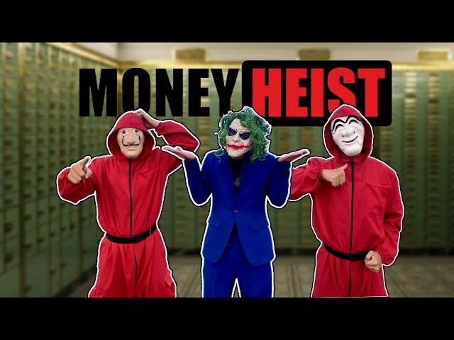 MONEY HEIST VS BAD GUY TEAM ll Joker's Mission 3 ( Epic Parkour Action Pov Chase )