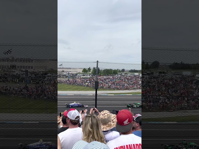 Lap 1 of the 2023 Indianapolis 500 Fan Perspective/View From Stands