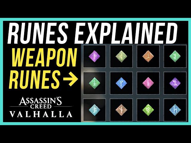 Runes Explained -- Best Weapon Rune Tips -- 50+ Major Runes Showcase! | Assassin's Creed: Valhalla