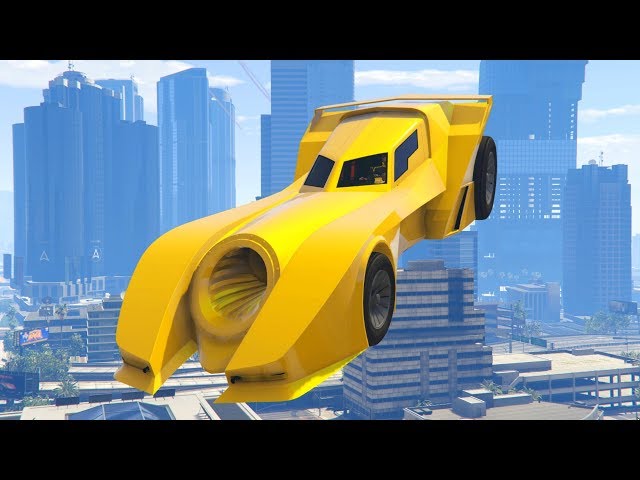 FLYING BATMOBILES! - GTA 5 Funny Moments #746