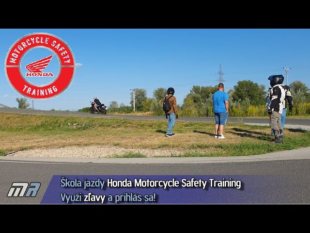 Škola jazdy Honda Motorcycle Safety Training - využi zľavy a prihlás sa! - motoride.sk