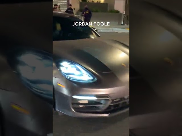 Warriors Show Off Expensive Cars After NBA Finals 🔥 #Shorts