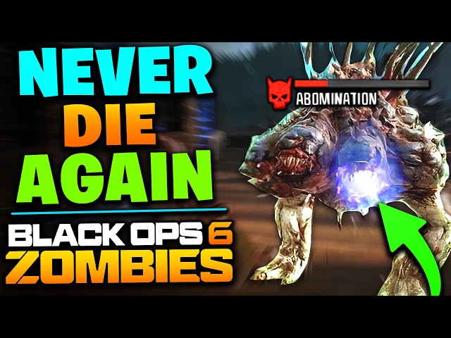 NEW Tips to NEVER DIE AGAIN in Black Ops 6 Zombies (EASY Elite Kills, Camos, Shortcuts, Free Perks)