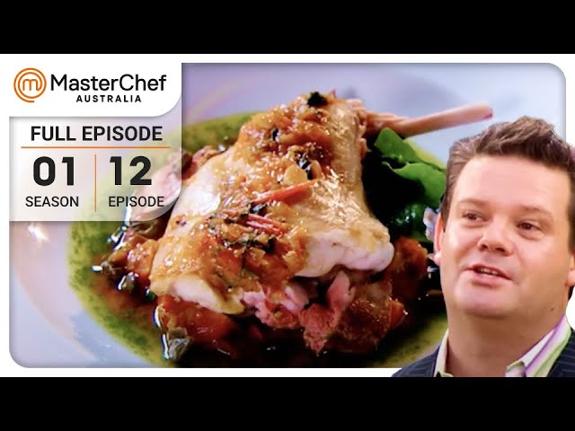 Cooking with Rabbit | MasterChef Australia | S01 EP12