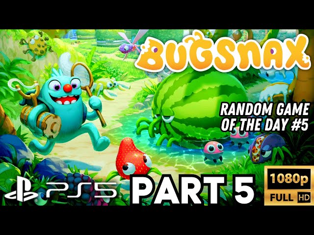 Bugsnax Gameplay Walkthrough Part 5 | PS5 | Random Game of the Day #5 (No Commentary Gaming)