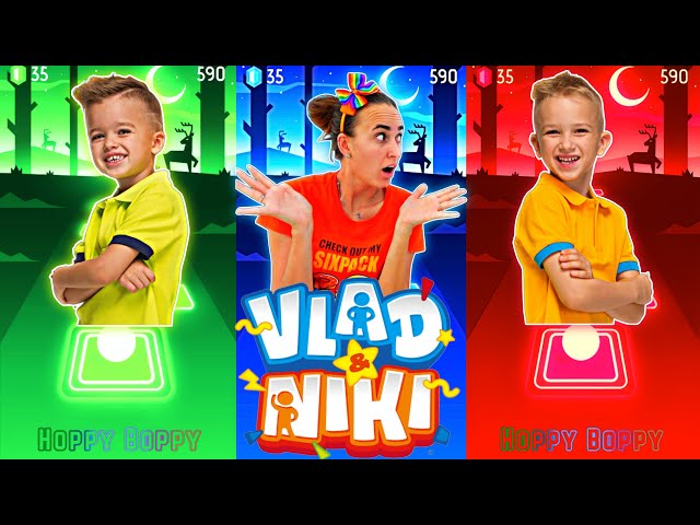 Vlad & Niki 🎶 Tiles Hop EDM Rush