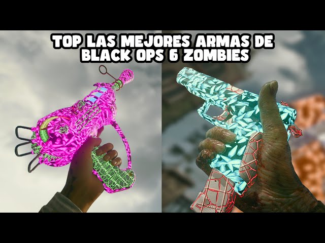 TOP 8 "LAS MEJORES ARMAS DE BLACK OPS 6 ZOMBIES Y SUS HABILIDADES SECRETAS" | CALL OF DUTY ZOMBIES