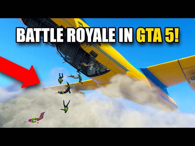 BATTLE ROYALE IN GTA 5!