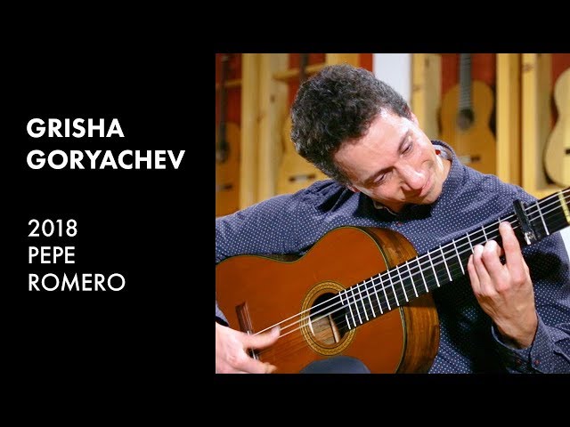 Paco de Lucia's "Almoraima" played by Grisha Goryachev on a 2018 Pepe Romero